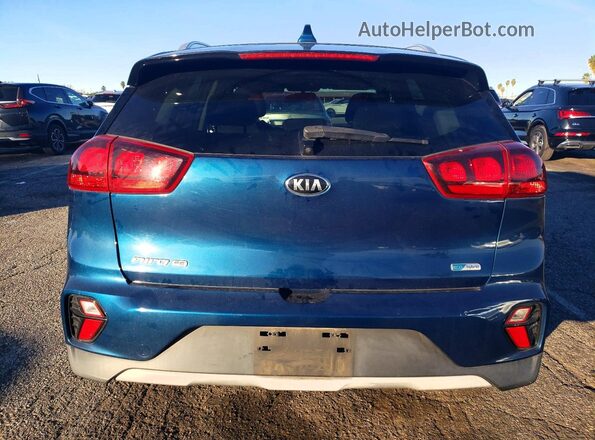 KNDCB3LC3M5487363 2021 KIA NIRO Teal Vista trasera