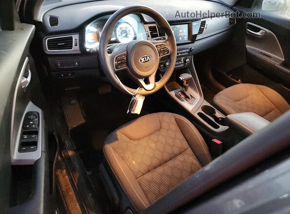 KNDCB3LC4H5059811 2017 KIA NIRO Серый Вид панели приборов