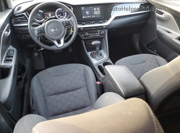 KNDCB3LC4L5400844 2020 KIA NIRO Silver Widok deski rozdzielczej