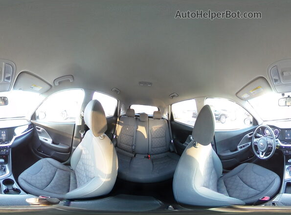 KNDCB3LC4L5400844 2020 KIA NIRO Silver Widok naklejki z numerem VIN