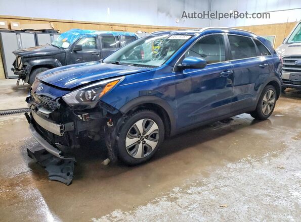 KNDCB3LC5M5471617 2021 KIA NIRO Blue Przód lewy
