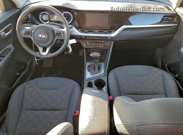 KNDCB3LC8M5486600 2021 KIA NIRO Silver Vista del salpicadero
