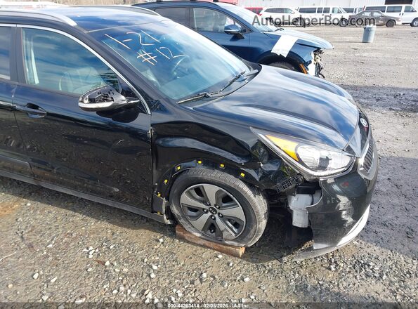 KNDCC3LC0K5342145 2019 KIA NIRO Black Widok z przodu