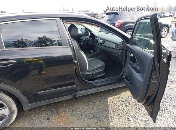 KNDCC3LC0K5342145 2019 KIA NIRO Black Widok wnętrza z przodu