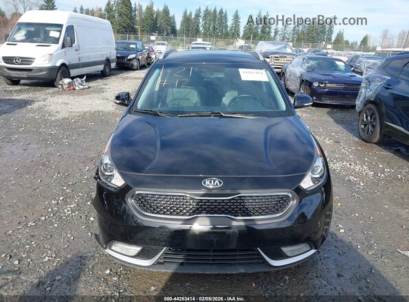 KNDCC3LC0K5342145 2019 KIA NIRO Black Widok zestawu wskaźników