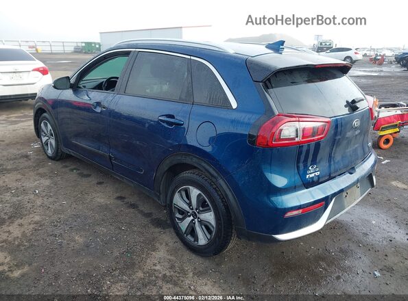 KNDCC3LC7H5103619 2017 KIA NIRO Синий Задняя левая четверть