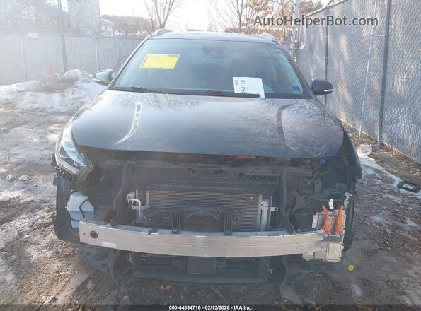 KNDCC3LD2J5186942 2018 KIA NIRO PLUG-IN HYBRID Black Widok wnętrza z tyłu