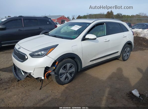 KNDCC3LD2K5289019 2019 KIA NIRO PLUG-IN HYBRID Белый Передняя левая четверть