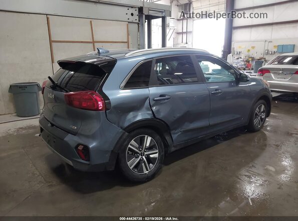 KNDCC3LD2N5534289 2022 KIA NIRO PLUG-IN HYBRID Синий Задняя правая четверть