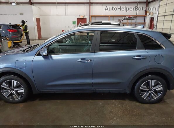 KNDCC3LD2N5534289 2022 KIA NIRO PLUG-IN HYBRID Синий Панорамный вид салона 360°