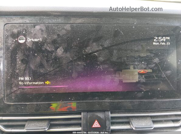 KNDCC3LG0N5118932 2022 KIA NIRO EV Синий 