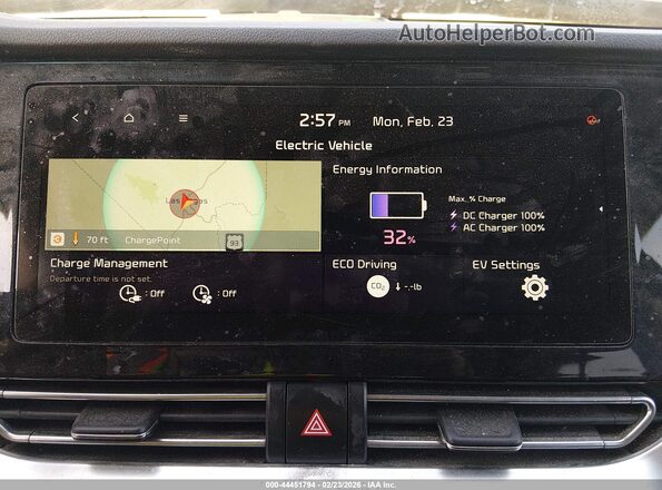 KNDCC3LG0N5118932 2022 KIA NIRO EV Синий 