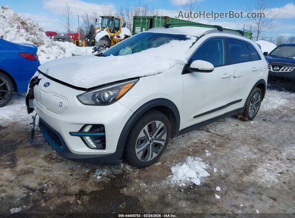KNDCC3LG3L5061249 2020 KIA NIRO EV Белый Передняя левая четверть