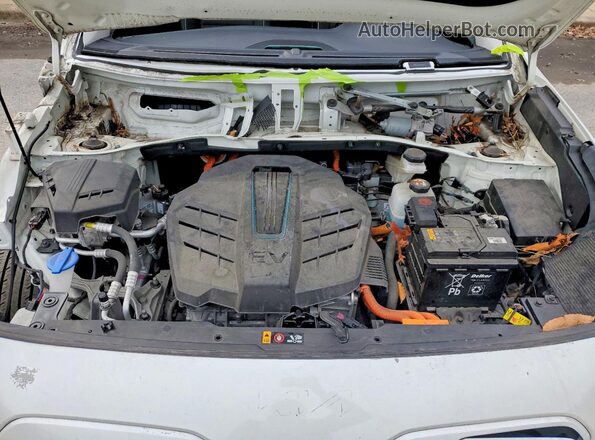 KNDCC3LG3N5159846 2022 KIA NIRO Белый Вид задней части салона