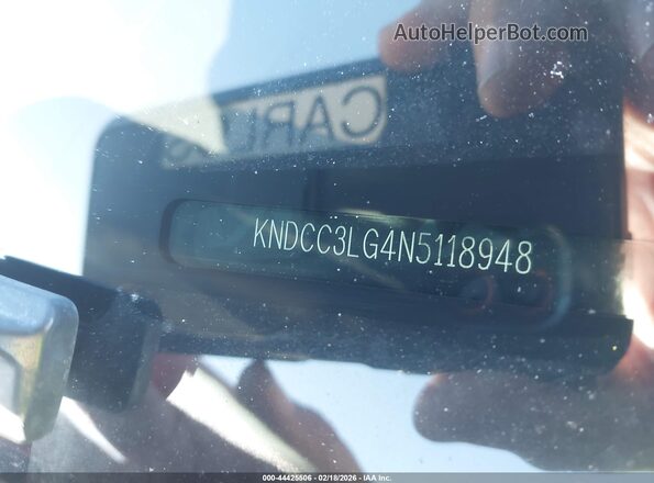 KNDCC3LG4N5118948 2022 KIA NIRO EV Черный Вид подкапотного пространства