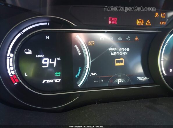 KNDCC3LG4N5118948 2022 KIA NIRO EV Черный 