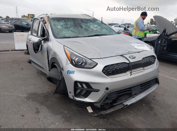 KNDCD3LD8L5404608 2020 KIA NIRO PLUG-IN HYBRID Silver Передня права чверть