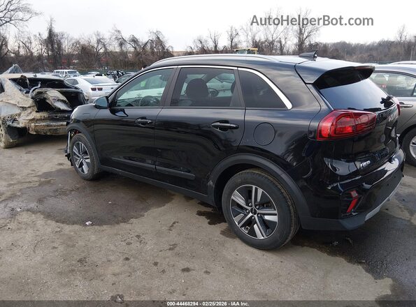 KNDCD3LD8N5547870 2022 KIA NIRO PLUG-IN HYBRID Black უკანა მარცხენა
