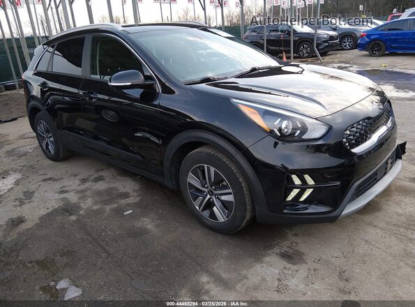 KNDCD3LD8N5547870 2022 KIA NIRO PLUG-IN HYBRID Black წინა მარჯვენა