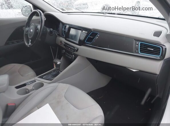 KNDCD3LD9K5237187 2019 KIA NIRO PLUG-IN HYBRID White Սալոնի դիմացի տեսք