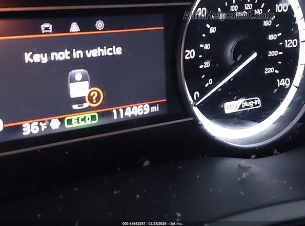 KNDCD3LD9K5237187 2019 KIA NIRO PLUG-IN HYBRID White Հետևի նստատեղերի տեսք