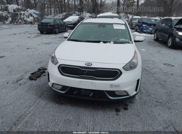 KNDCD3LD9K5237187 2019 KIA NIRO PLUG-IN HYBRID White Սարքավորումների վահանակի տեսք