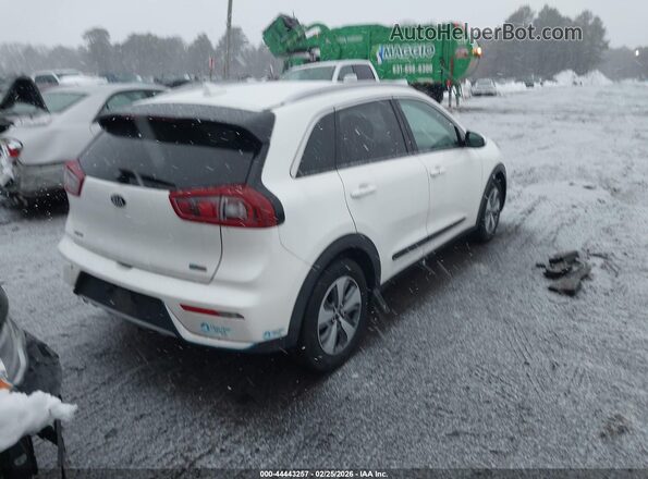 KNDCD3LD9K5237187 2019 KIA NIRO PLUG-IN HYBRID White Հետևի աջ