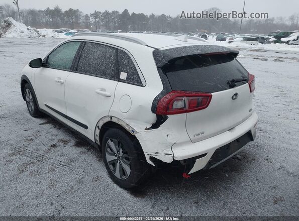 KNDCD3LD9K5237187 2019 KIA NIRO PLUG-IN HYBRID White Դիմացի տեսք