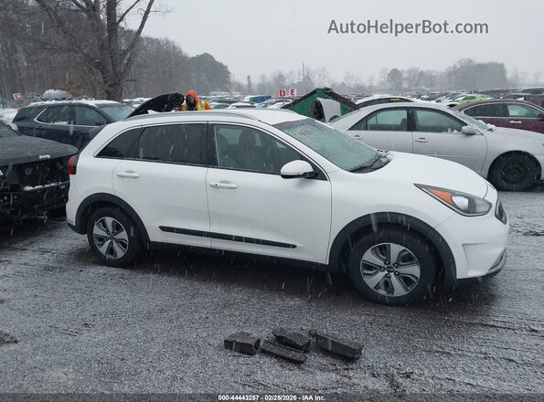 KNDCD3LD9K5237187 2019 KIA NIRO PLUG-IN HYBRID White Սալոնի հետևի տեսք