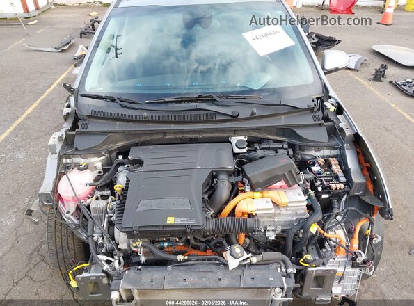 KNDCD3LD9N5531094 2022 KIA NIRO PLUG-IN HYBRID Silver Вид ззаду