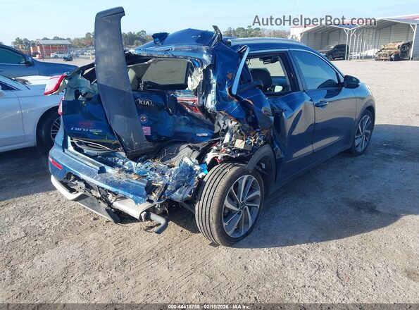 KNDCE3LC2K5237469 2019 KIA NIRO Синий Задняя правая четверть
