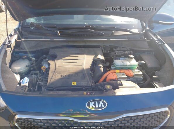 KNDCE3LC2K5237469 2019 KIA NIRO Синий Вид сзади