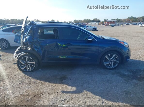 KNDCE3LC2K5237469 2019 KIA NIRO Синий Вид задней части салона