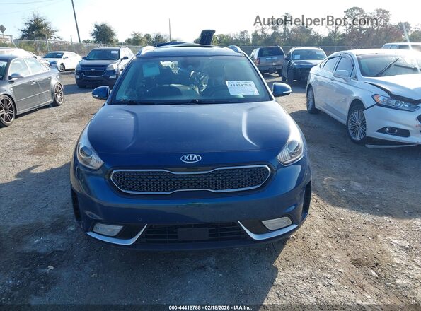 KNDCE3LC2K5237469 2019 KIA NIRO Синий Вид щитка приборов
