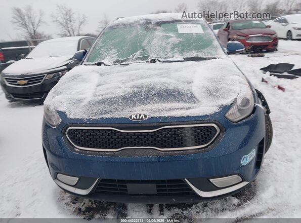 KNDCE3LC2K5322179 2019 KIA NIRO Синий Вид щитка приборов