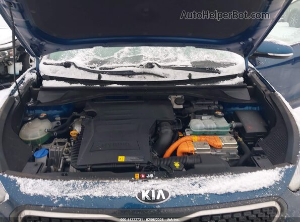 KNDCE3LC2K5322179 2019 KIA NIRO Синий Вид сзади