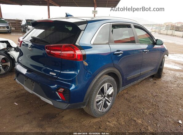KNDCE3LC5M5465212 2021 KIA NIRO Синий Задняя правая четверть
