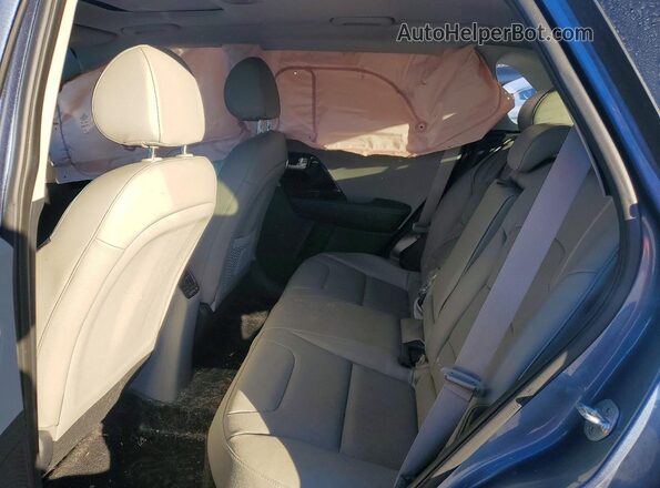 KNDCE3LC7M5463302 2021 KIA NIRO Blue Rear seats view
