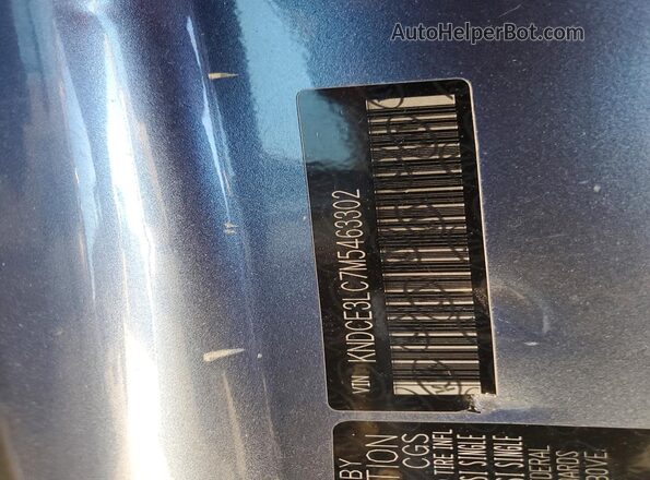 KNDCE3LC7M5463302 2021 KIA NIRO Blue Engine compartment view