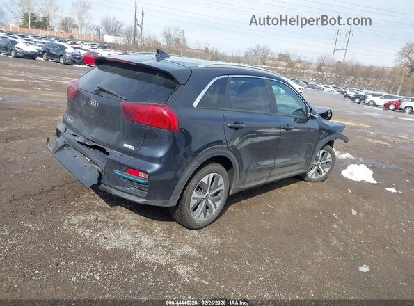 KNDCE3LG4L5074439 2020 KIA NIRO EV Dark Blue Задняя правая четверть