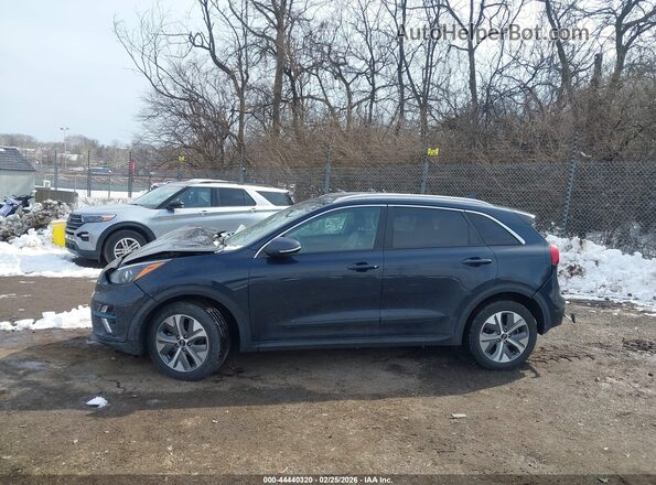 KNDCE3LG4L5074439 2020 KIA NIRO EV Dark Blue Панорамный вид салона 360°