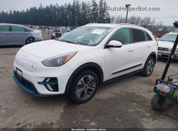 KNDCE3LG8N5144463 2022 KIA NIRO EV Белый Передняя левая четверть