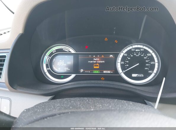 KNDCM3LD6J5147753 2018 KIA NIRO PLUG-IN HYBRID Black Widok tylnych siedzeń