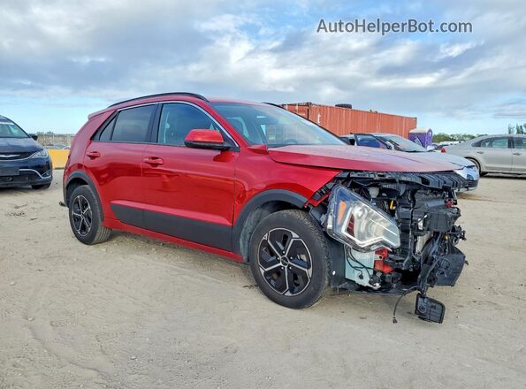 KNDCP3LE6R5184507 2024 KIA NIRO Красный Передняя правая четверть