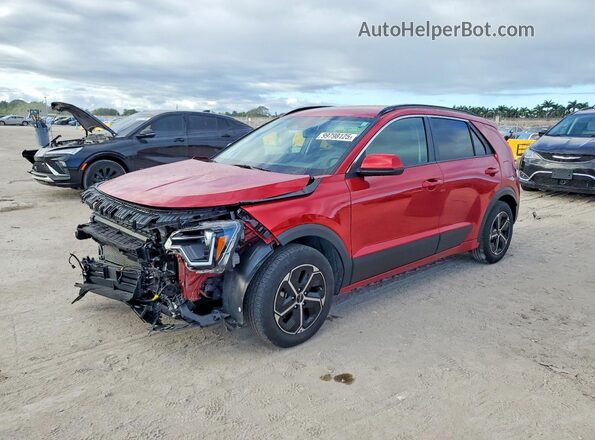 KNDCP3LE6R5184507 2024 KIA NIRO Красный Передняя левая четверть