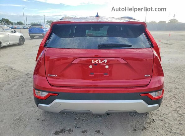 KNDCP3LE6R5184507 2024 KIA NIRO Красный Вид сзади