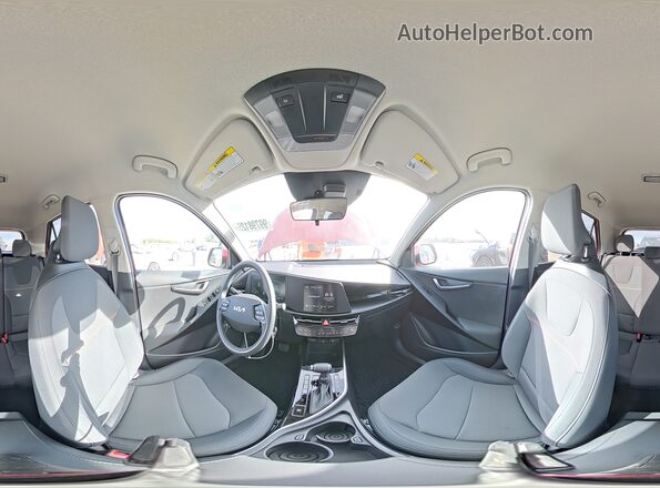 KNDCP3LE6R5184507 2024 KIA NIRO Красный Панорамный вид салона 360°