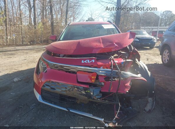 KNDCR3L18P5042275 2023 KIA NIRO EV Красный Вид щитка приборов