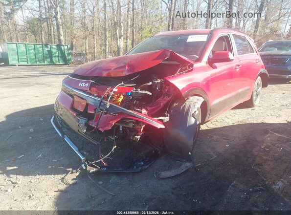 KNDCR3L18P5042275 2023 KIA NIRO EV Красный Передняя левая четверть
