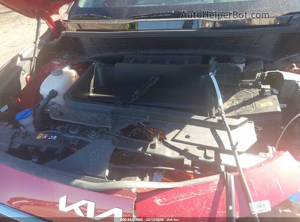 KNDCR3L18P5042275 2023 KIA NIRO EV Красный Вид сзади